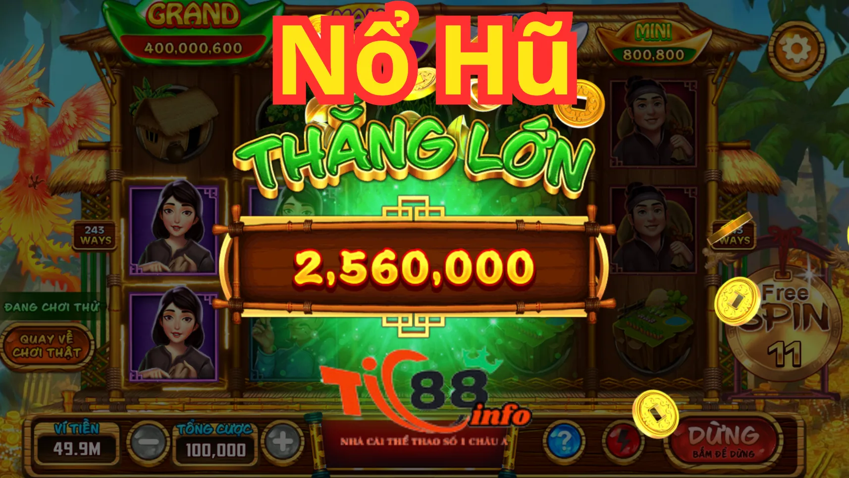 Giới thiệu tổng quan về game nổ hũ Tic88