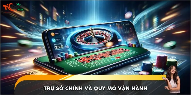 Trụ sở chính và quy mô vận hành Trụ sở chính và quy mô vận hành