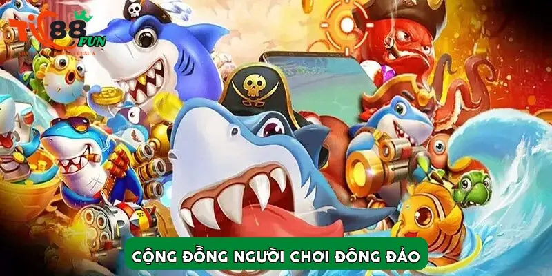 Cộng đồng người chơi đông đảo Cộng đồng người chơi đông đảo