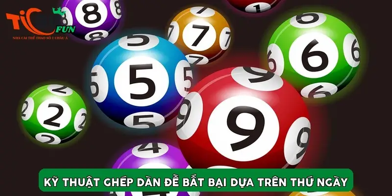 Kỹ thuật ghép dàn đề bất bại dựa trên thứ ngày